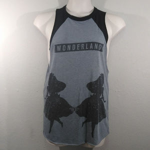 Disney Tops - 3/$20 Disney Alice in Wonderland Muscle Tee Disney Tops - 3/$20 Disney Alice in Wonderland Muscle Tee